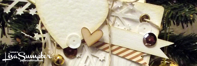 Paper Stocking handmade by Lisa Sumpter 2013 papercraftbliss FI